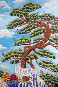 Chua Buu Dai Son Buddhist pagoda, Tree, Danang, Vietnam by Unbekannt