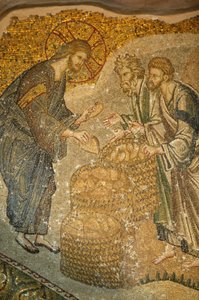 Jesus and the Bread by Unbekannt