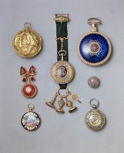 Collection of Faberge pocket watches