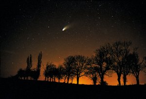 Comet Hale-Bopp by Unbekannt