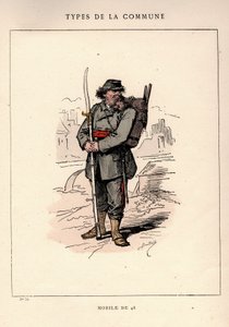 Commune of Paris: Costume of Mobile of 48 in 