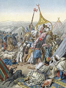 Conquest of Algeria by France: Capture of the Smalah of Abd-el-Kader at Taguin by the Duke of Aumale (1843) by Unbekannter Künstler