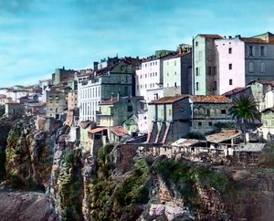 Constantine, the third biggest city of Algeria, c.1920s