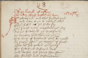 Copy of the Chronicle Andrew of Wyntoun, Fol 325 verso (detail), c.1550 by Unbekannt