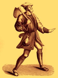 Costume of a Villein or Peasant