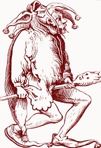 Court Fool by Unbekannter Künstler
