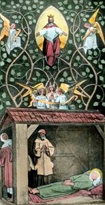Death of St Elizabeth by Unbekannter Künstler