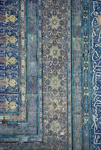 Detail of archway decoration, Palace of Ak-Sarai (White Palace) late 14th century by Unbekannt