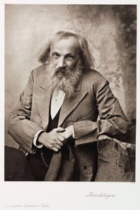 Dmitry Ivanovich Mendeleyev, Russian chemist, c 1905