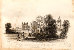 Drayton Bassett - Drayton Manor (engraving)