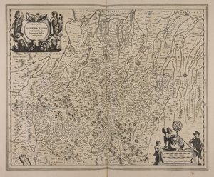 Duchy of Modena and Reggio with the Domain of Carfagnana by Unbekannter Künstler