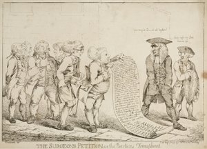 The Surgeons Petition or The Barbers Triumphant (7 August 1797) by Unbekannt