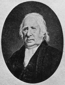 Edward Pease, English railway manufacturer, mid 19th century by Unbekannt