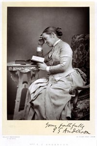 Elizabeth Garret Anderson, doctor, c. 1880s by Unbekannt