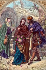Elizabeth of Hungary by Unbekannter Künstler