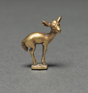Elk Fawn Finial, 400-200 BC