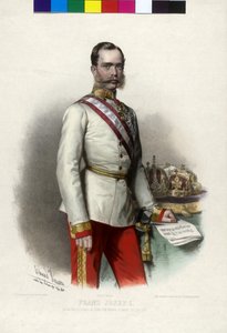 Emperor of Austria Franz Joseph I by Unbekannter Künstler
