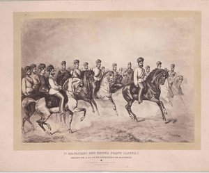 Emperor of Austria Franz Joseph I by Unbekannter Künstler