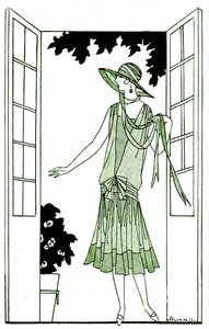 Fashion: Dress in May 1925 by Unbekannter Künstler