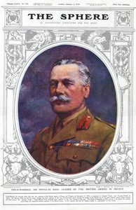 Field Marshal Sir Douglas Haig, leader of the British armies in France by Unbekannter Künstler