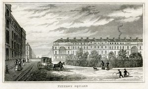 Fitzroy Square by Unbekannt