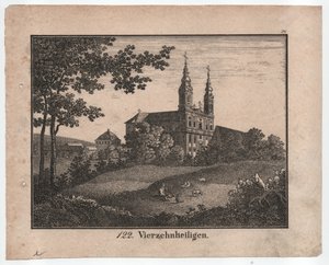 Fourteen Saints (Pen Lithography, Around 1830)