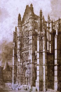 Cathedrale de Beauvais by Unbekannt