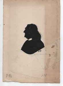 Franz Liszt (1811-1886) (silhouette)