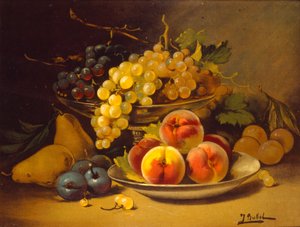 French 19th century still life painting. approx. 1870