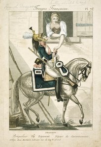 French Dragoon by Unbekannter Künstler