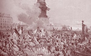 French Revolution of 1848 (engraving)
