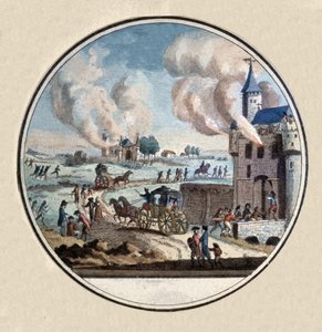 French revolution, Mob looping a Castle