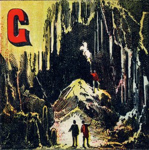 G: Grotto. A Natural Cave - Engraving from Alphabet Geographique. Guerin-Muller et Cie, publishers, Paris