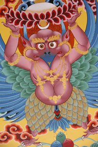 Garuda, Kopan Monastery, Kathmandu, Nepal