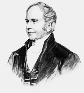 George Bradshaw, British originator of railway guides, c 1850s