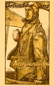 German WW1 War Bonds Poster by Unbekannter Künstler