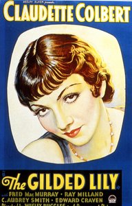 Poster of the film Gilded Lily by Wesley Ruggles with Claudette Colbert 1935 by Unbekannt