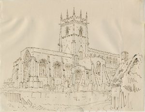 Gnosall Church by Unbekannt