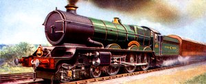 Great Western Railway Train - King George V by Unbekannter Künstler