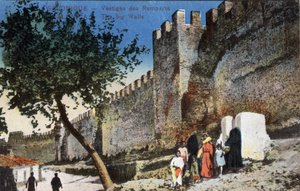 Greece, Thessaloniki: Remains of the Walls - Postcard 1914-1918 by Unbekannt