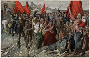 Strike in the North of France by Nicolas Liez