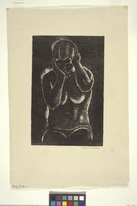 Half Nude by Unbekannter Künstler