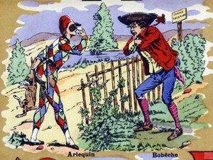 Harlequin and Bobeche