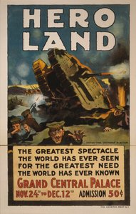 Hero Land Poster, New York by Unbekannt