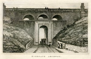 Highgate Archway by Unbekannt