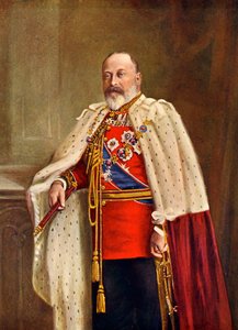 His Majesty King Edward VII of England by Unbekannter Künstler