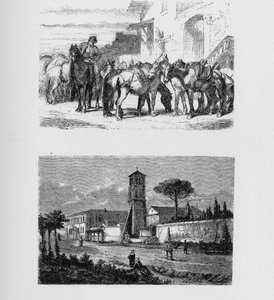 History of Ancient Rome. Via Nomentana is an Ancient Road of Italy, Leading North-East from Rome to Nomentum