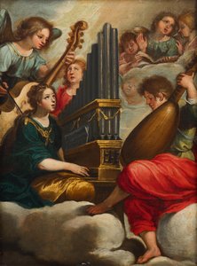 St. Cecilia by Unbekannter Künstler