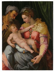Holy Family by Unbekannt