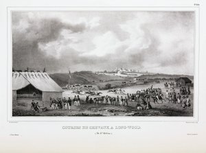 Horse racing at Longwood, Saint Helena